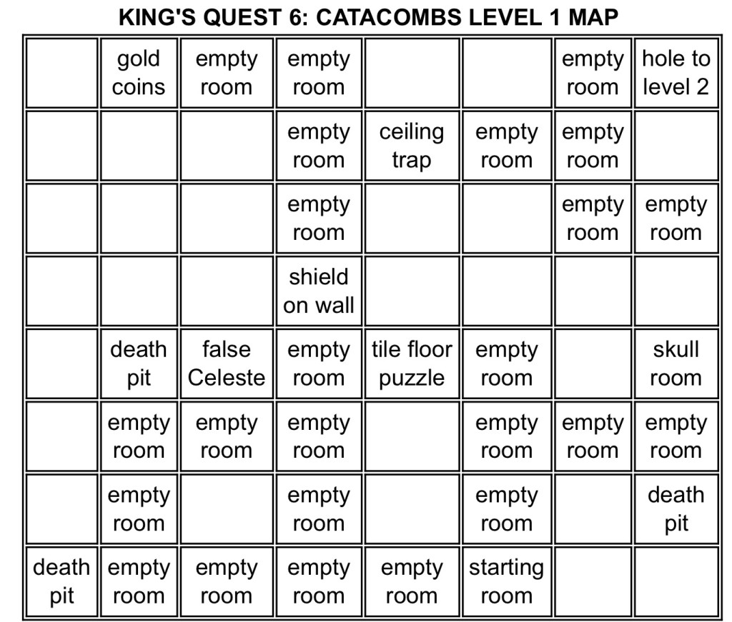 KQ6 Catacombs Level 1